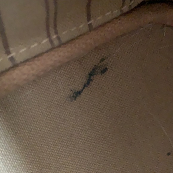 Louis Vuitton Neverfull Canvas Monogram Designer Tote Bag Made In France Y2K - Picture 16 of 17